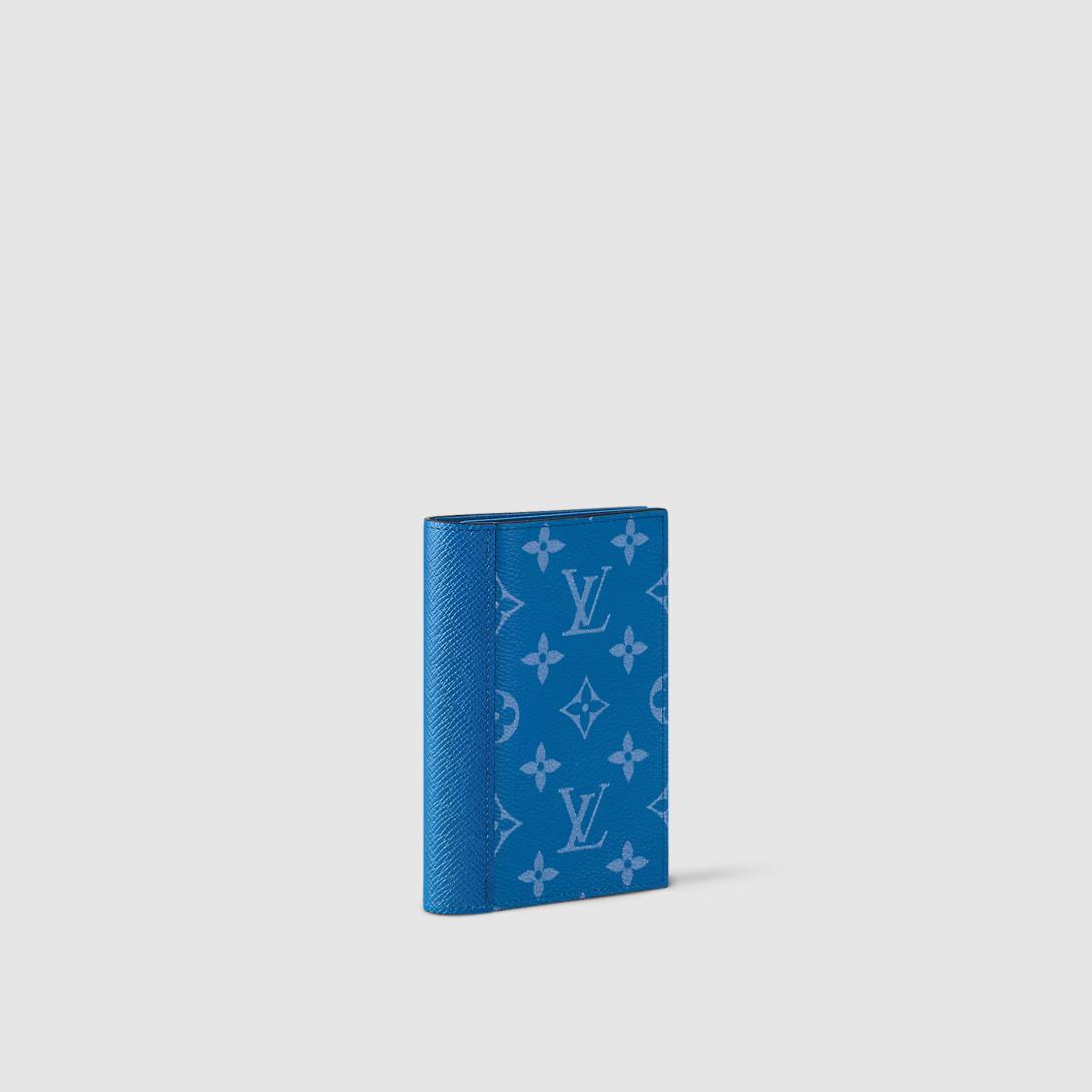 Ví Louis Vuitton Passport Cover Taigarama Nam Xanh Dương